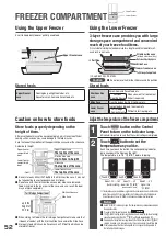 Предварительный просмотр 52 страницы Hitachi R-G520GJ How To Use Manual