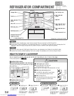 Предварительный просмотр 52 страницы Hitachi R-G670FJ How To Use Manual