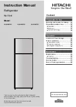 Preview for 1 page of Hitachi R-H200PH1 Instruction Manual