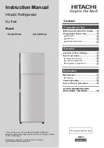 Hitachi R-H241PRU0 Instruction Manual preview