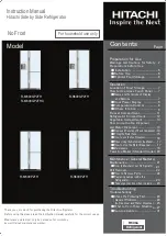 Hitachi R-M600GP2TH Instruction Manual preview