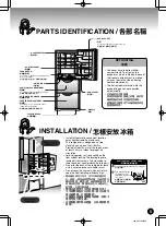 Preview for 5 page of Hitachi R-N40WS Use And Care Instructions Manual