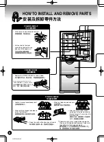 Preview for 8 page of Hitachi R-N40WS Use And Care Instructions Manual
