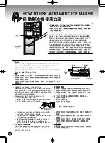 Preview for 10 page of Hitachi R-N40WS Use And Care Instructions Manual