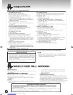 Preview for 8 page of Hitachi R-S31SVG Use And Care Instructions Manual