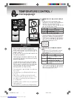 Preview for 6 page of Hitachi R-S31SVTH Use And Care Instructions Manual