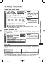 Предварительный просмотр 47 страницы Hitachi R-S42EMH How To Use Manual