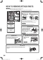 Предварительный просмотр 54 страницы Hitachi R-S42EMH How To Use Manual