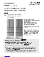 Preview for 1 page of Hitachi R-S49AMJ User Manual