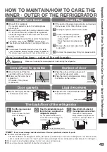 Preview for 49 page of Hitachi R-S51AMJ How To Use Manual