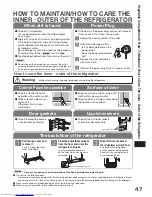 Preview for 47 page of Hitachi R-SF42BMH How To Use Manual