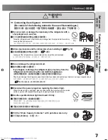 Предварительный просмотр 7 страницы Hitachi R-SF42XMH User Manual