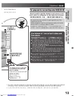 Предварительный просмотр 13 страницы Hitachi R-SF42XMH User Manual