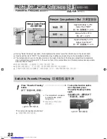 Предварительный просмотр 22 страницы Hitachi R-SF42XMH User Manual