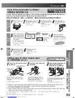 Предварительный просмотр 33 страницы Hitachi R-SF42XMH User Manual