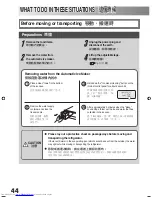 Предварительный просмотр 44 страницы Hitachi R-SF42XMH User Manual