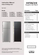 Preview for 1 page of Hitachi R-V400PRU8 Instruction Manual