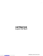 Preview for 8 page of Hitachi R-VG400PZ Instruction Manual