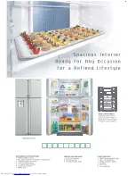 Preview for 2 page of Hitachi R-W660END9-GBK Specifications