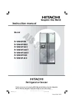 Preview for 1 page of Hitachi R-W690FMX Instruction Manual