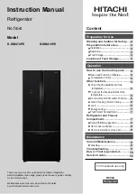 Preview for 1 page of Hitachi R-WB410PE Instruction Manual