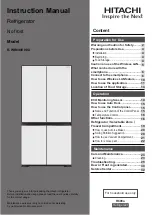 Hitachi R-WB640VH0X Instruction Manual preview