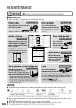 Preview for 66 page of Hitachi R-WX620JH Instruction Manual