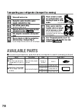 Preview for 78 page of Hitachi R-WX620JH Instruction Manual