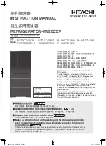 Hitachi R-WXC620KS Instruction Manual preview