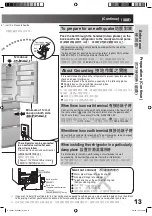 Preview for 13 page of Hitachi R-Y5600J How To Use Manual