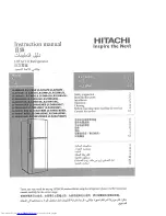 Preview for 1 page of Hitachi R-Z370AT6 Instruction Manual