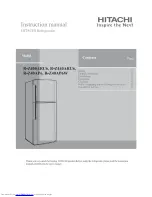 Preview for 1 page of Hitachi R-Z400ARU6 Instruction Manual