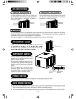 Предварительный просмотр 10 страницы Hitachi RA-08HDF1 Operation And Installation Manual