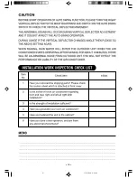 Предварительный просмотр 18 страницы Hitachi RA-08HDF1 Operation And Installation Manual