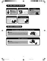 Preview for 6 page of Hitachi RA-08HF1 Operation And Installation Manual