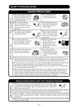 Предварительный просмотр 3 страницы Hitachi RA-08HV Operation Manual