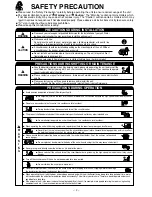 Preview for 2 page of Hitachi RA-08JDF2 Operation And Installation Manual