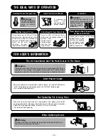 Preview for 12 page of Hitachi RA-08JDF2 Operation And Installation Manual