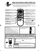 Preview for 4 page of Hitachi RA-08KDF Operation And Installation Manual