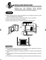 Preview for 15 page of Hitachi RA-08KDF Operation And Installation Manual