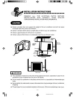 Предварительный просмотр 9 страницы Hitachi RA-13KF Operation And Installation Manual