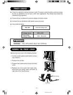 Предварительный просмотр 10 страницы Hitachi RA-13KF Operation And Installation Manual