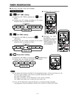 Предварительный просмотр 8 страницы Hitachi RAC-07BH2 Instruction And Installation Manual