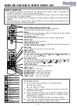 Preview for 6 page of Hitachi RAC-07CH5 Instruction Manual