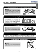 Preview for 19 page of Hitachi RAC-07CH5 Instruction Manual