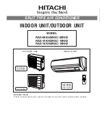 Preview for 1 page of Hitachi RAC-07CH7 Instruction Manual