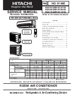 Hitachi RAC-07G4 Service Manual preview