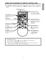 Предварительный просмотр 7 страницы Hitachi RAC-08AH1 Installation Manual