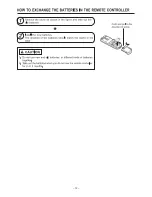 Предварительный просмотр 12 страницы Hitachi RAC-08AH1 Installation Manual