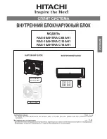 Предварительный просмотр 21 страницы Hitachi RAC-08AH1 Installation Manual